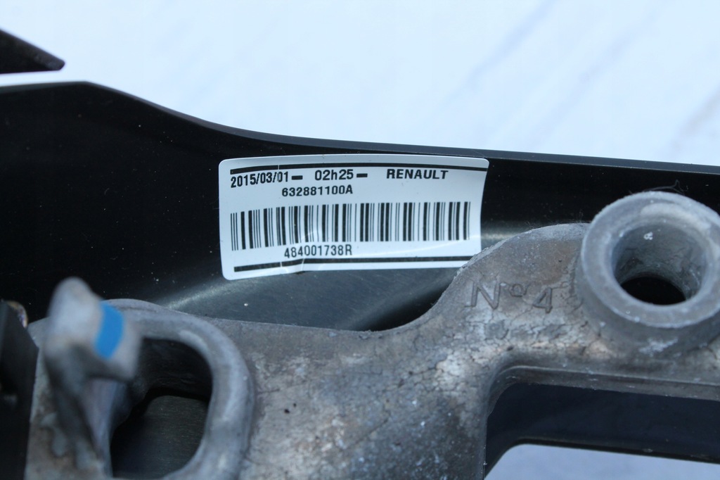 фото №8, Воздуховод кожаный renault clio captur r58