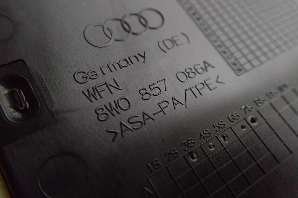 фото №4, Audi a5 8w захист заглушка консолі p 8w0857086a