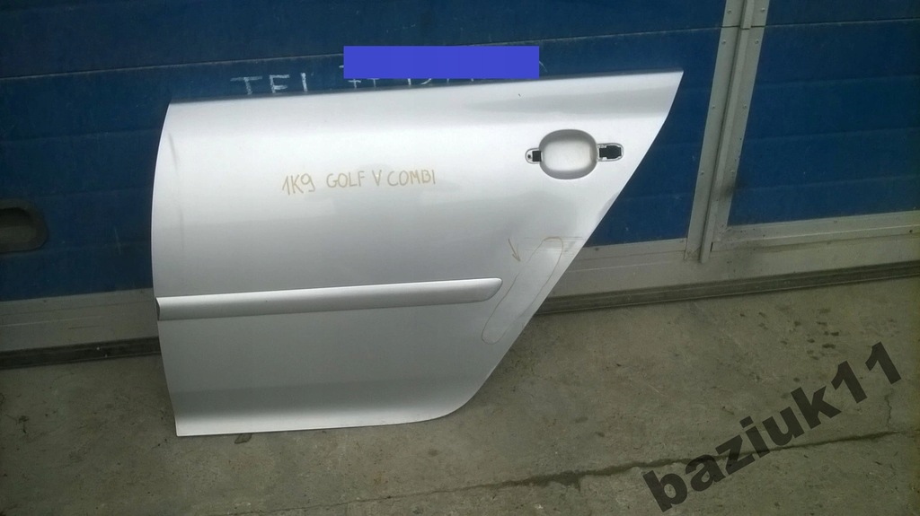 фото №1, Дверь golf v kombi левый задняя
