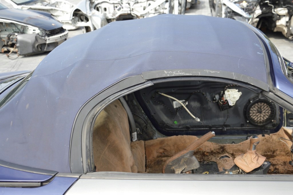 Porsche boxster 987 кабриолет  крыша складной стекло с Разборки