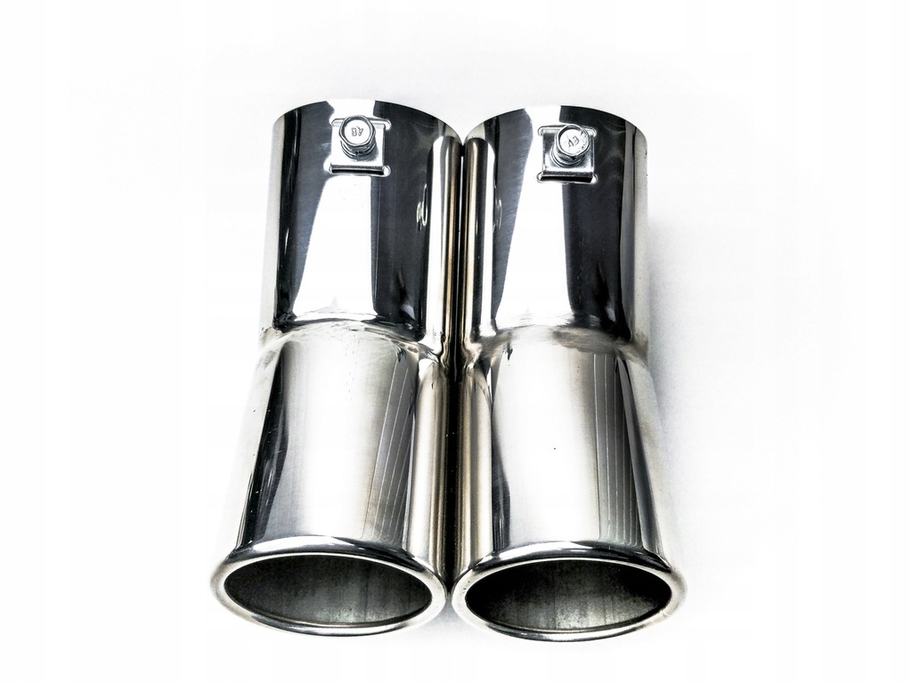 фото №8, Наконечник выхлоп двойной накладка vw golf 4 passat b5 bora vw golf iv