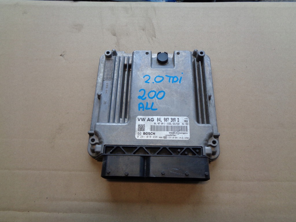 фото №1, Vw блок управления 04l907309d