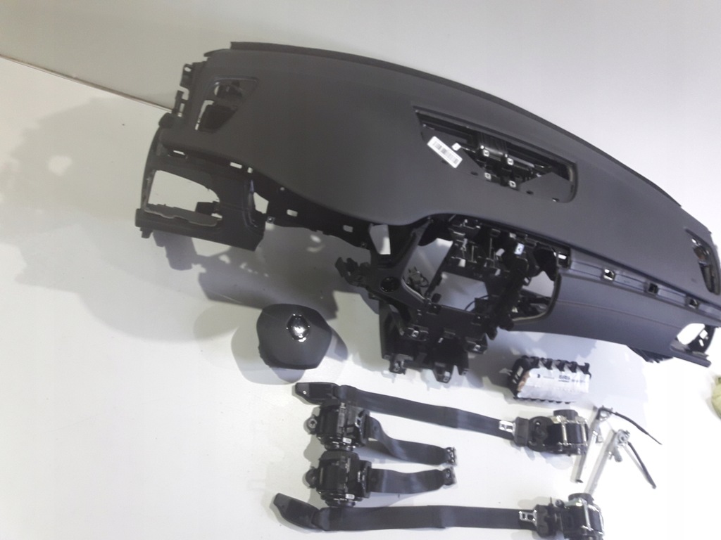 фото №5, Renault talisman приборная панель консоль подушка безопасности подушки безопасности ремни orygginał демонтаж