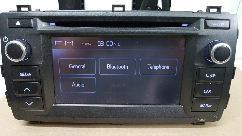 фото №3, Auris ii 12-15 дисплей монітор радіо cd mp3