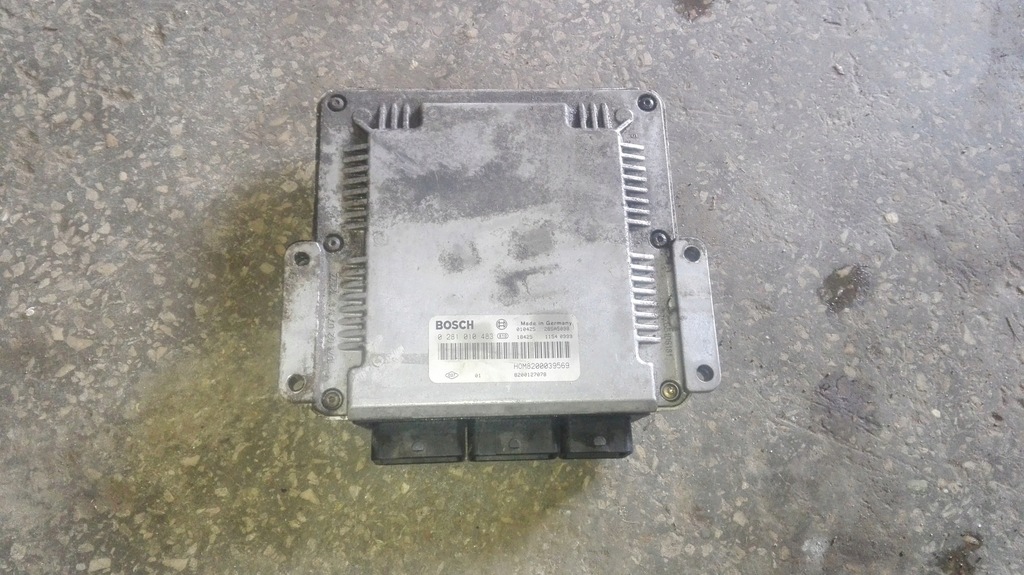 фото №1, Бортовой компьютер двигателя renault scenic i lift 0281010483