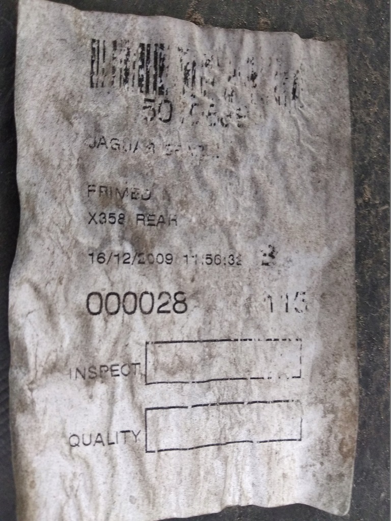 фото №9, Jaguar xj x358 бампер задний задняя 2007-2009 4pdc