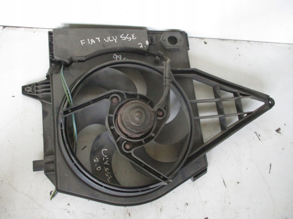 фото №1, Вентилятор радіатора fiat ulysse 2.0 97r пластиковий