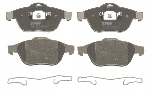 фото №4, Гальмівні колодки гальмівні перед trw renault espace iv, laguna ii scenic i, vel satis