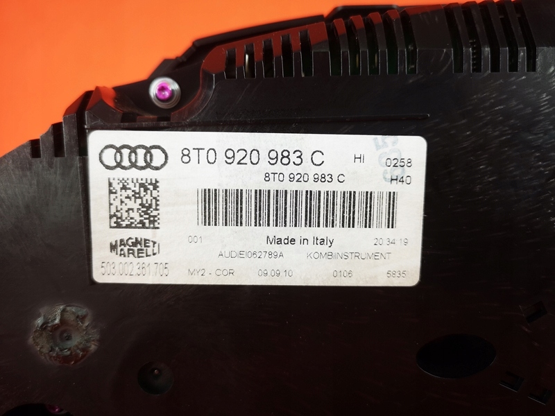 фото №9, Audi s5 8t b8 счетчик 300 км/ч sport 8t0920983c