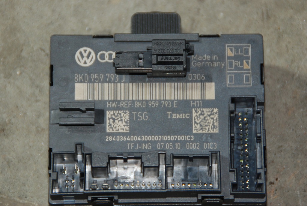 фото №1, Audi a4 b8 модуль двері 8k0959793e