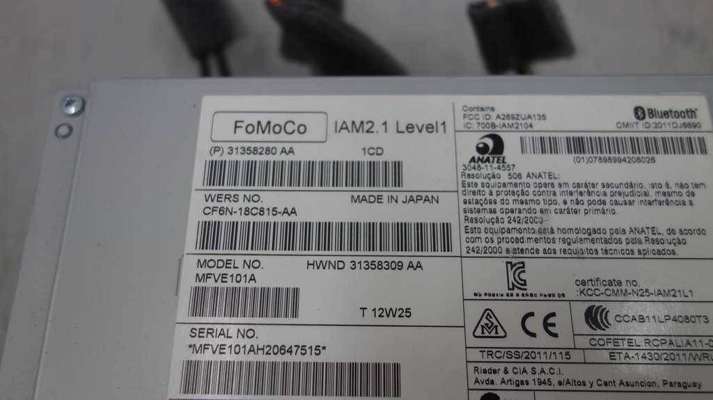 фото №3, Volvo радіо зчитувач 31358280aa