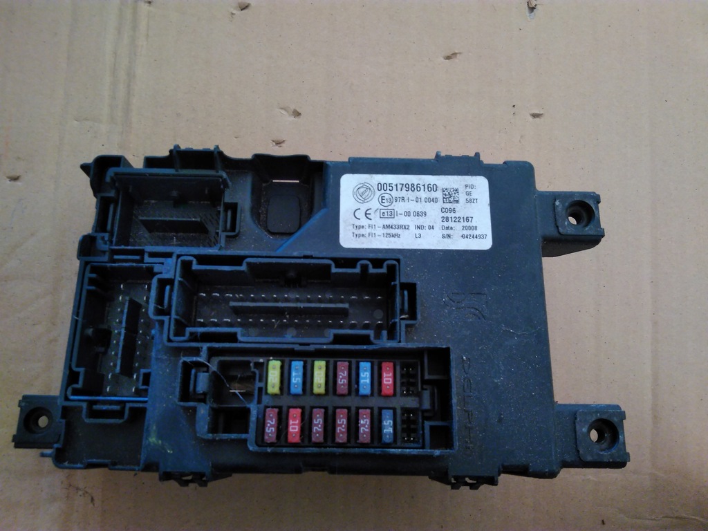 фото №1, Модуль bsi fiat grande punto 00517817590