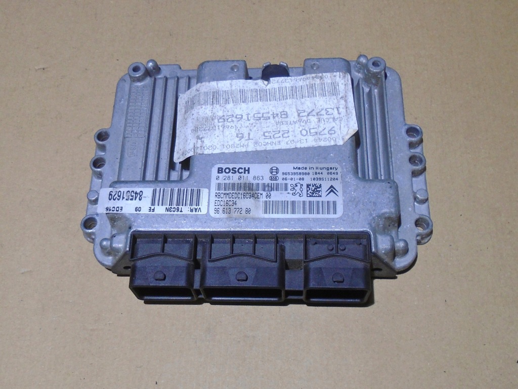 фото №1, Бортовой компьютер двигателя bosch 9661377280