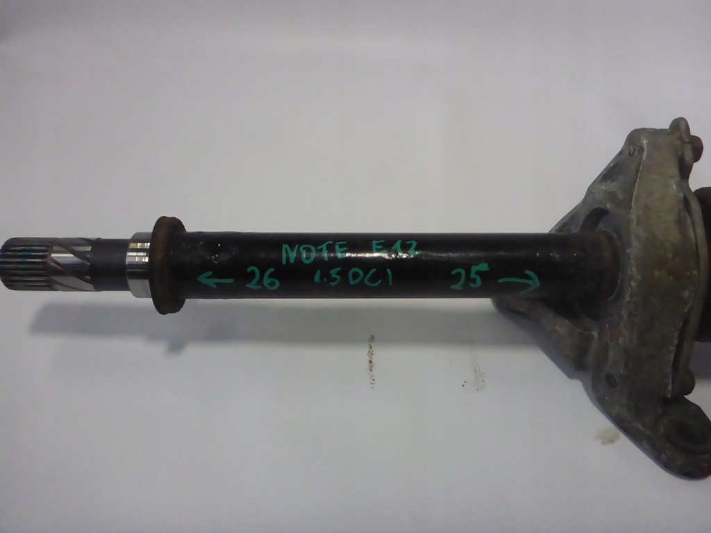 фото №5, Привідний вал ліва короткий nissan note e12 13- 1.5 dci