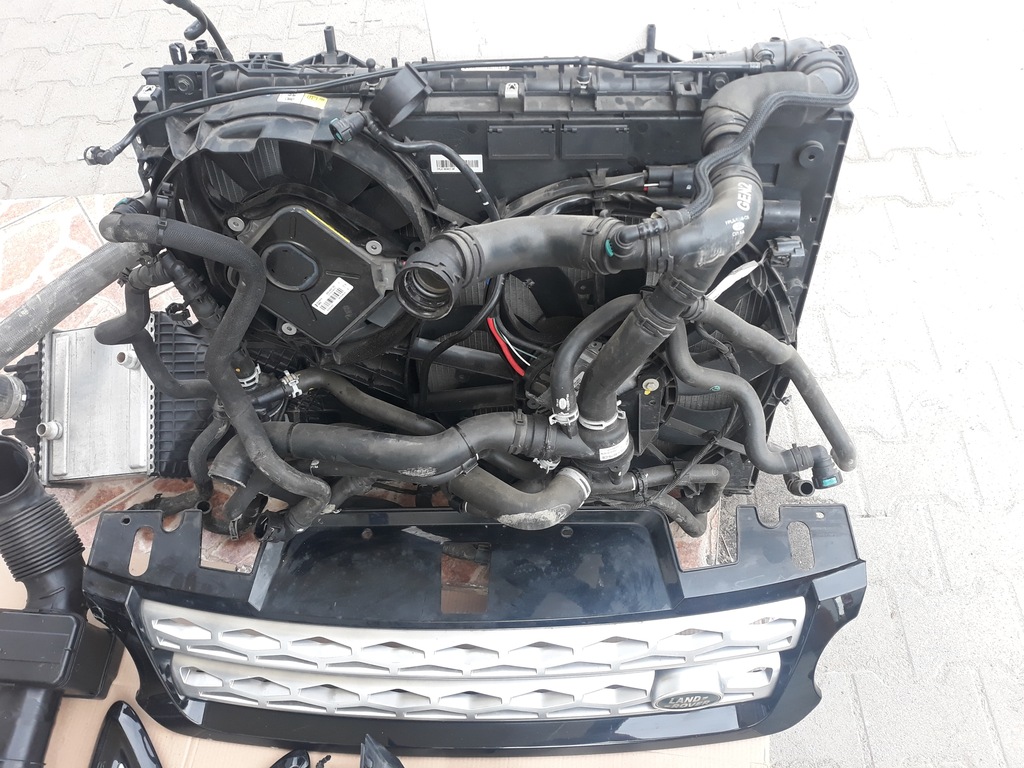 фото №4, Комплект радіатор решітка радіатора range rover sport l494 13-