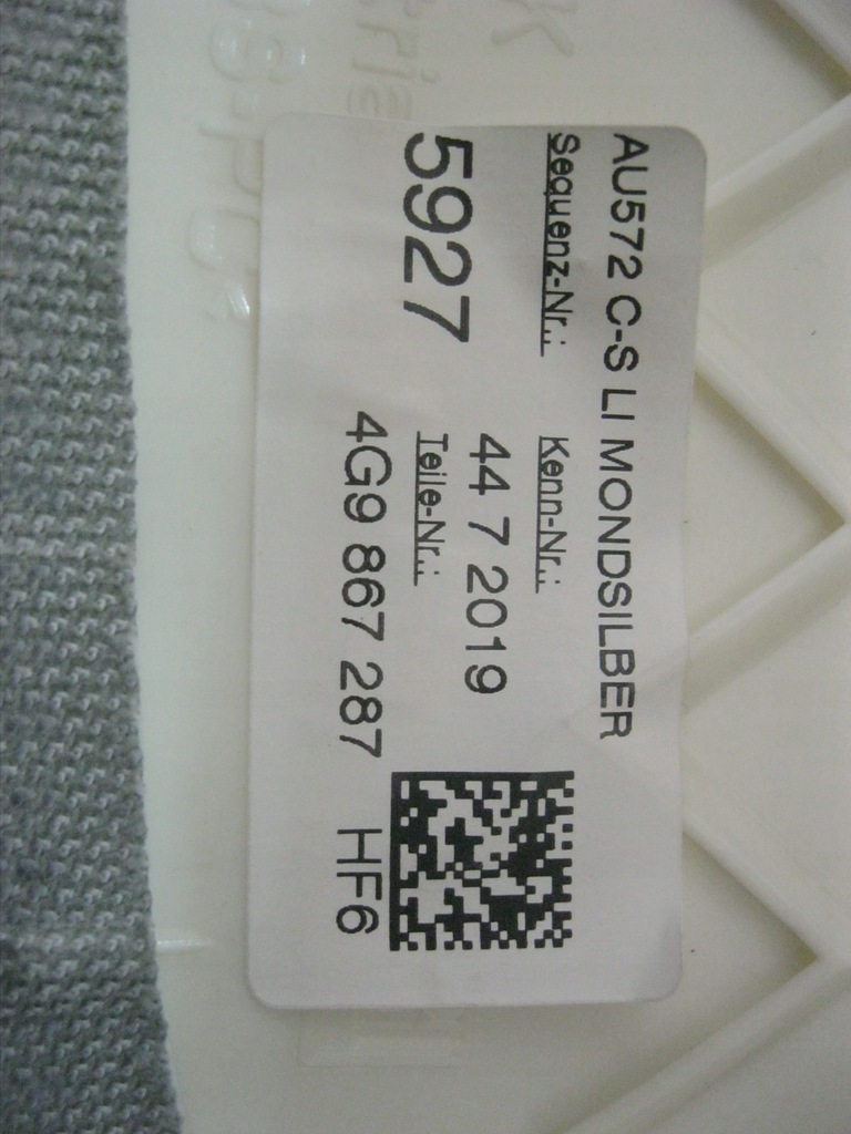 фото №5, Audi a6 4g kombi стійки блок двигуна стельовий szary