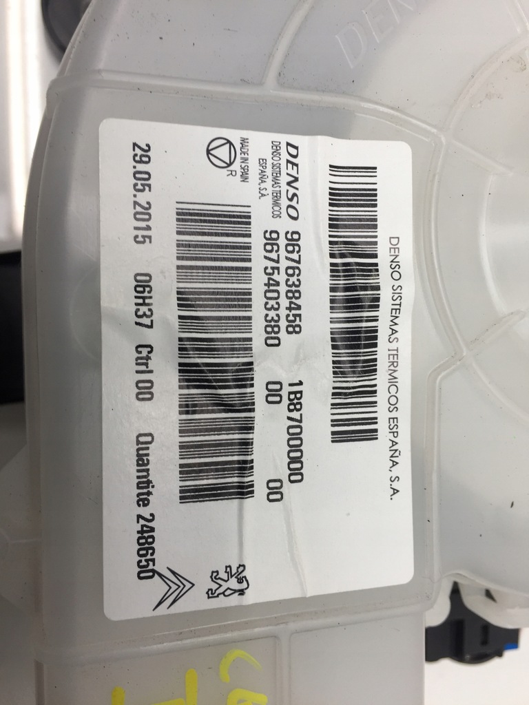 фото №3, C4 picasso ii вентилятор обігрівача 967638458