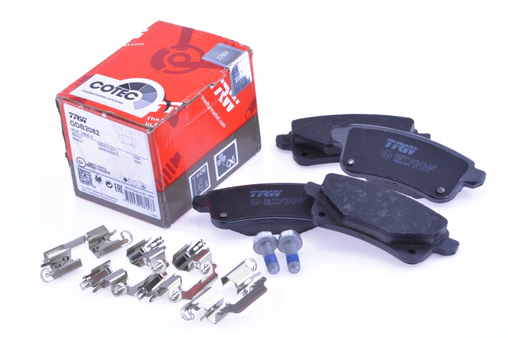 фото №13, Trw gdb2082 набор тормозных колодок тормозных, тормоза дисковые