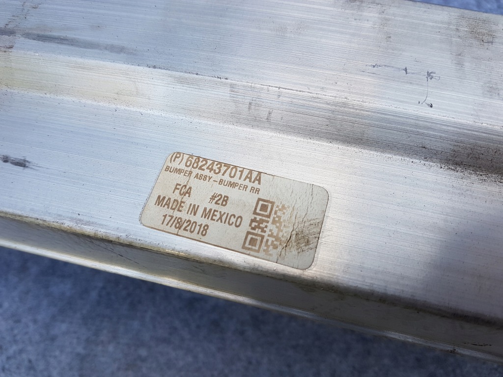 фото №4, Jeep renegade 2014- балка бампера задня оригінал pń