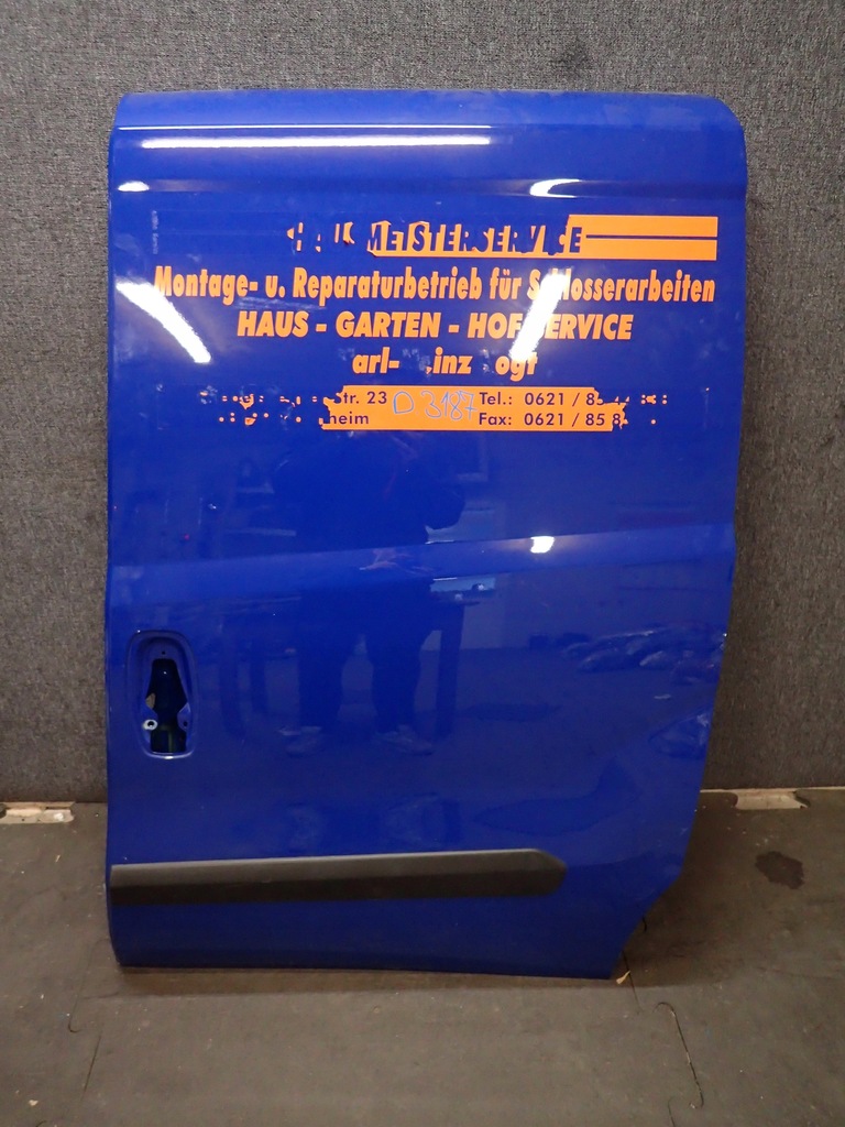 фото №1, Дверь задняя левая fiat doblo 10- opel combo d 10-