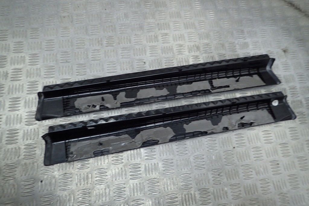 фото №3, Mercedes sl r231 накладки декоративные пороговые накладки