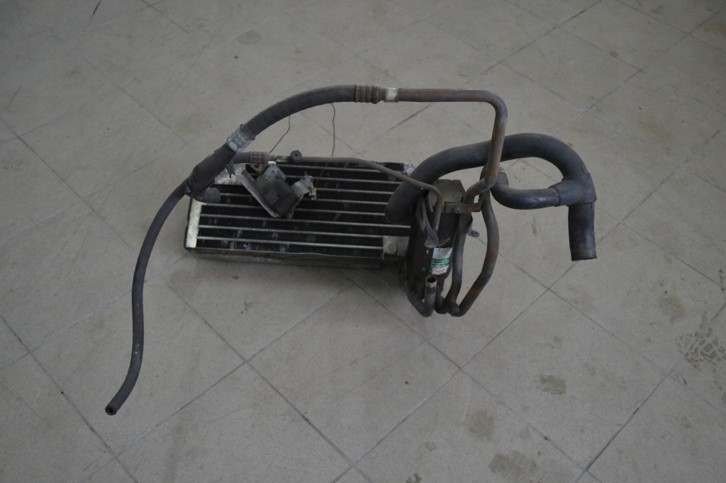 фото №3, Радіатор кондиціонера обігрівач scania r124