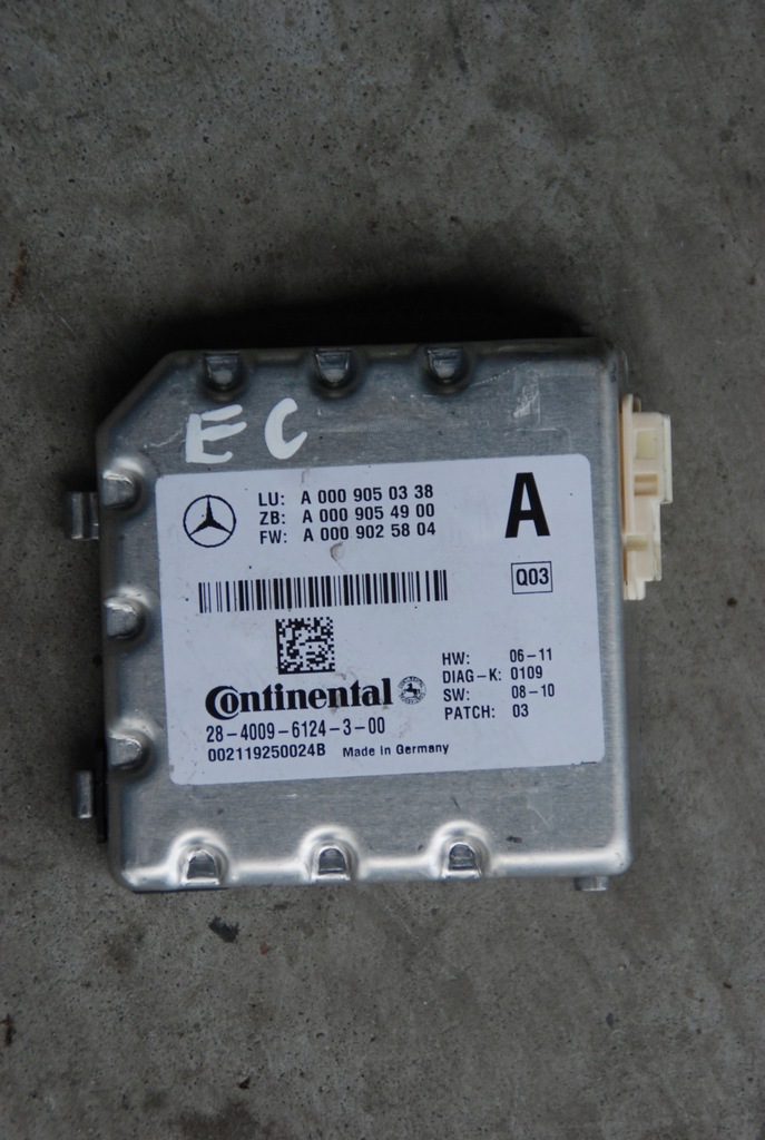 фото №1, Камера модуль a0009050338 mercedes w207 w212