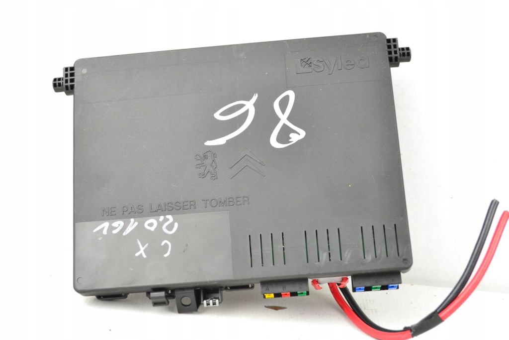 фото №7, Citroen xsara ii 2.0 16v блок управления бортовой компьютер двигателя набор