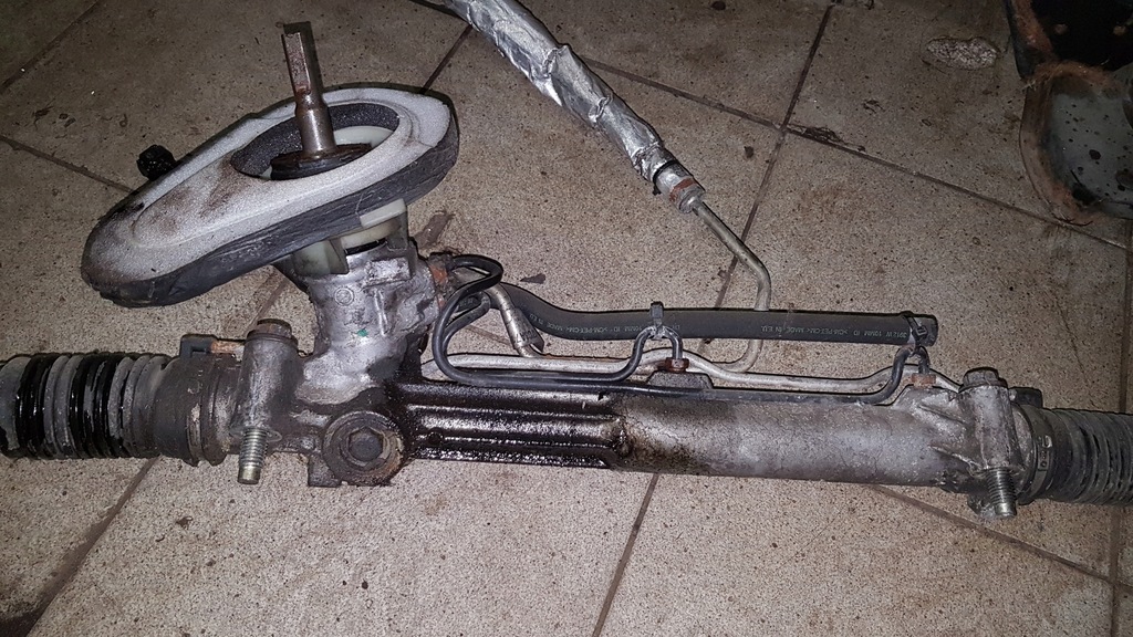 фото №1, Трансмиссия рулевая рейка mondeo mk3 eu тяга