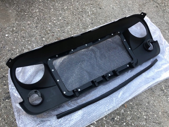 фото №5, Jeep wrangler jk решётка радиатора решётка радиатора brutto