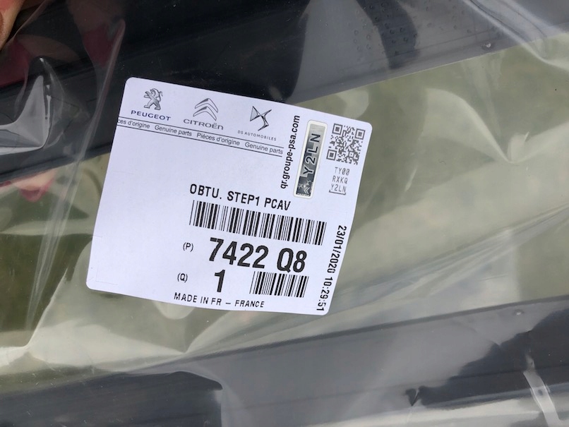 фото №2, Citroen ds3 решітка w бампер рамка nowa оригінал