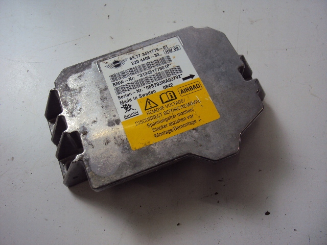 фото №2, Модуль датчик подушка безопасности mini cooper s r56 06-