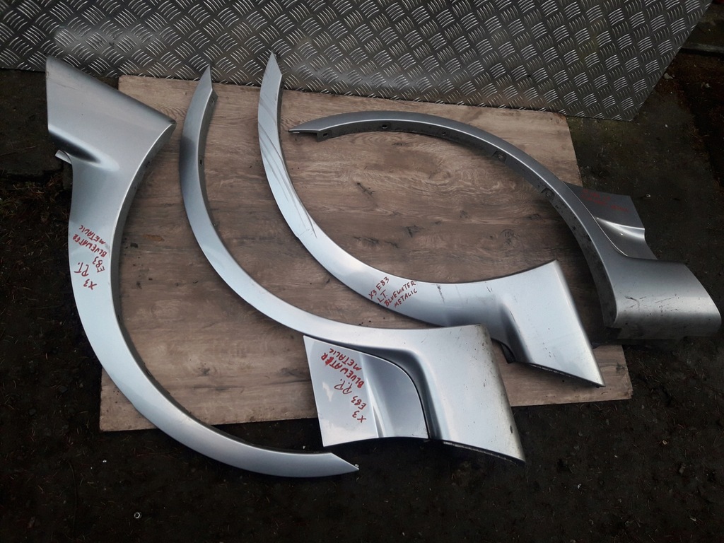 фото №4, Bmw x3 e83 молдинг na крыло aero dynamic