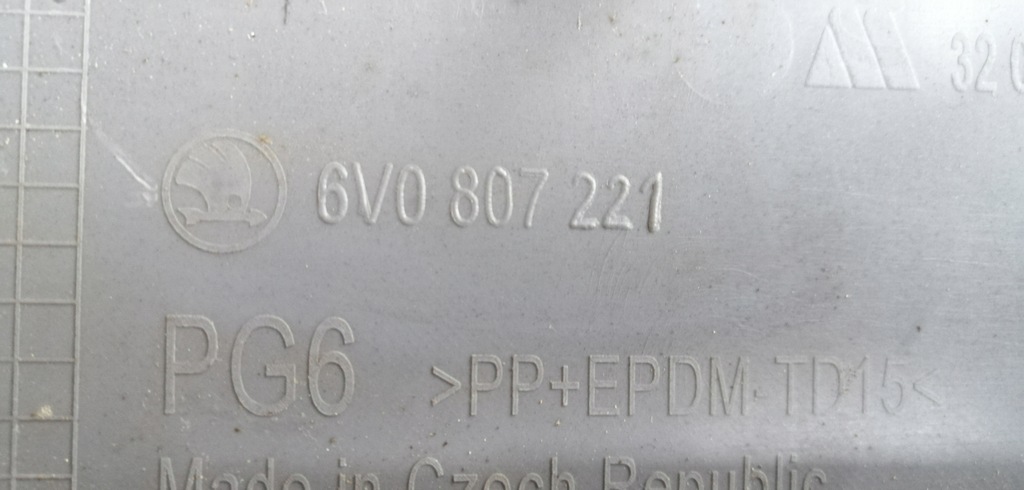 фото №8, Skoda fabia iii бампер перед pdc омивачі