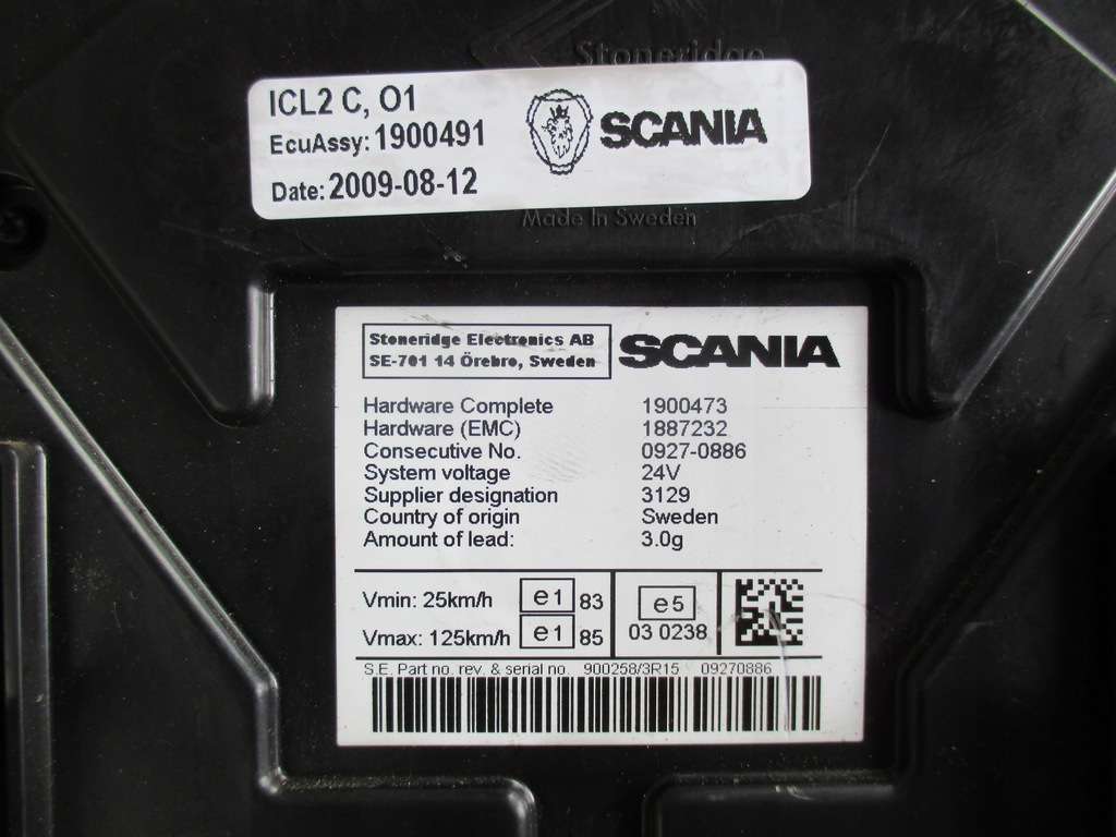 фото №11, Счетчик euro 5 scania r 1900491