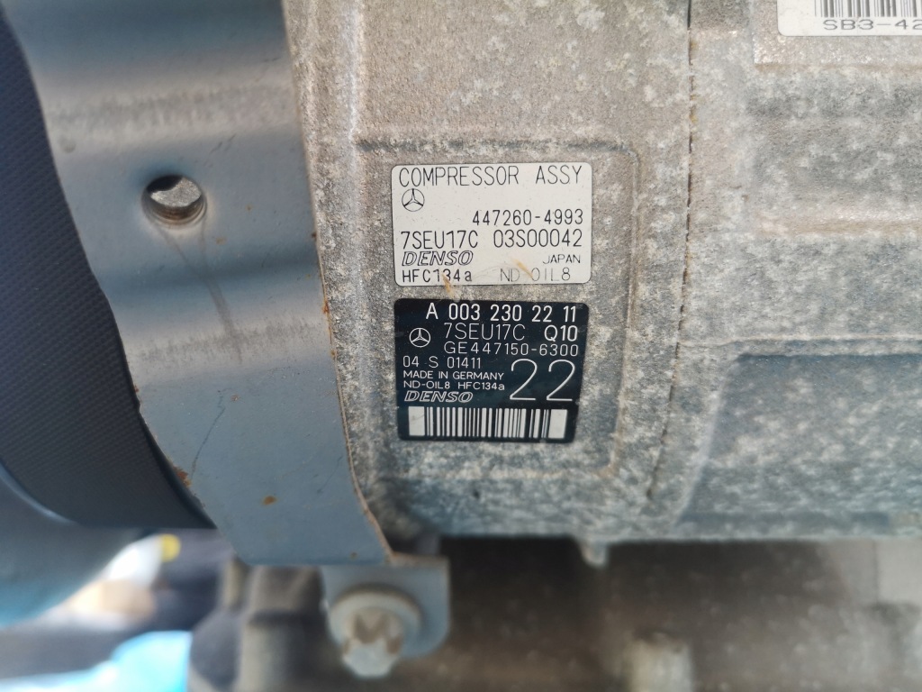 фото №3, Mercedes w251 r-klasa 3.0 b компрессор кондиционера