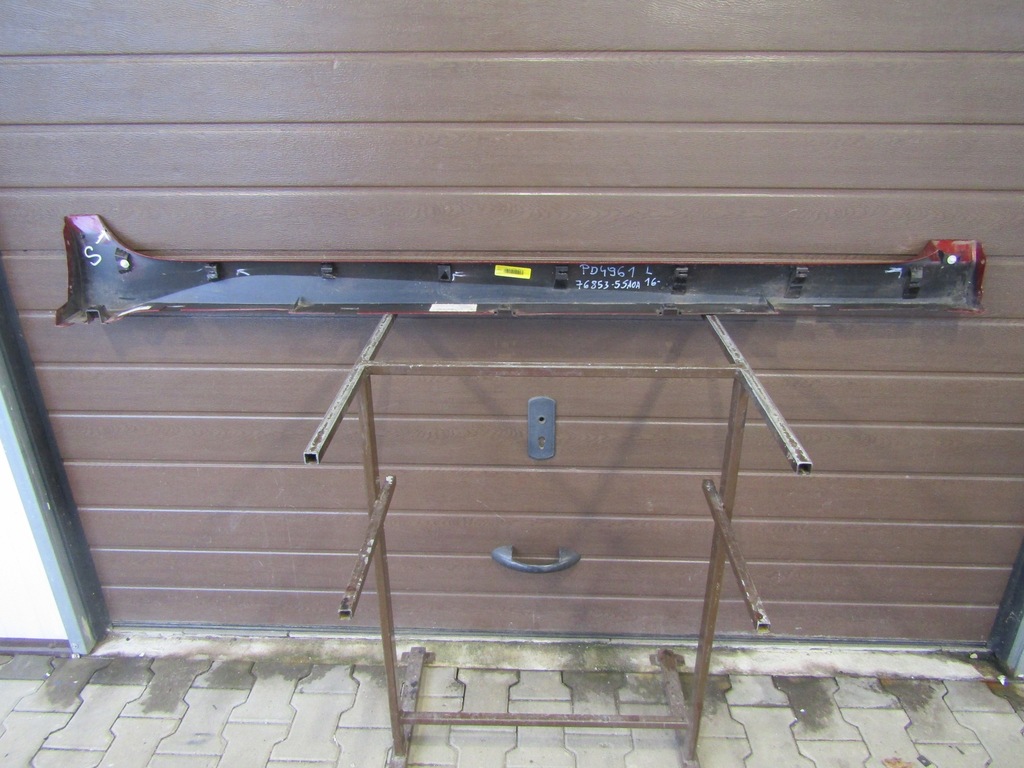 фото №10, Молдинг порог левая nissan leaf ii ze1 17-