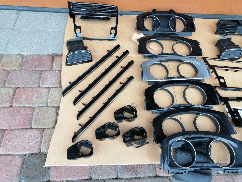 фото №3, Vw golf vii gti gtd рамка корпус радіо спідометра