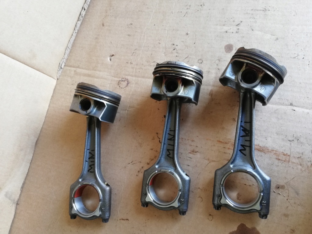 фото №1, Mini one f55 поршень поршні шатун b38a12a 1.2 b