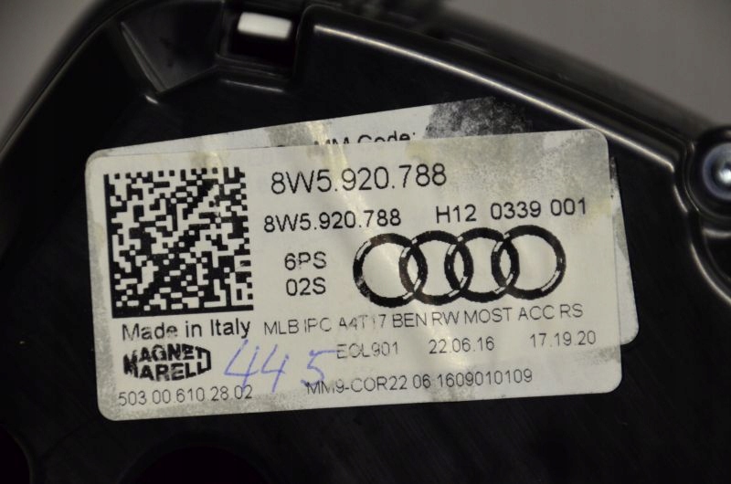 фото №7, Audi rs5 8w счетчик приборы 8w5920788