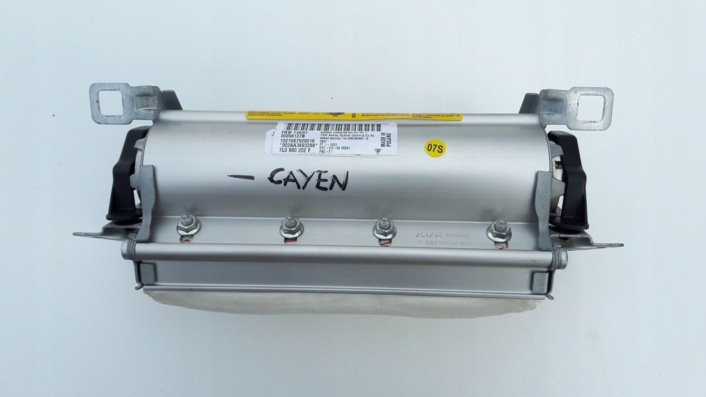 фото №1, Подушка пасажира подушка безпеки porsche cayenne 07-10