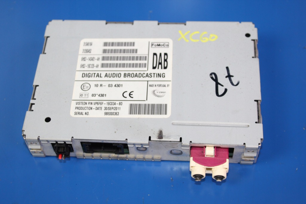 фото №1, Volvo xc60 усилитель модуль радио аудио 31346184