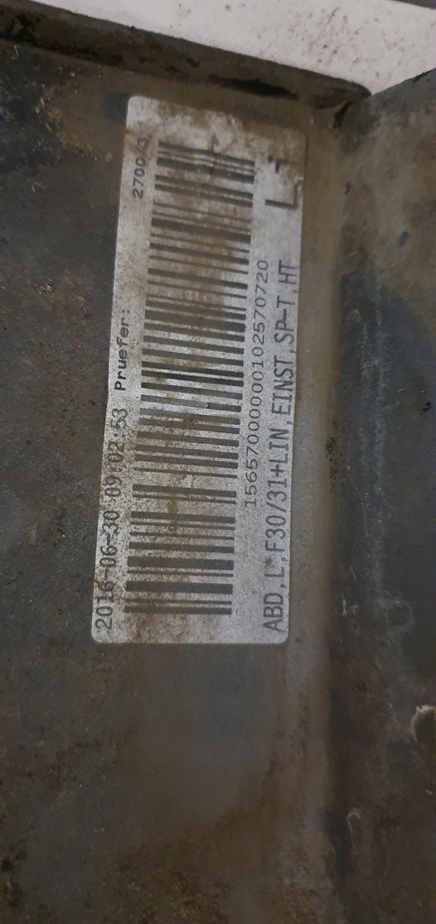 фото №4, Молдинг поріг права bmw f30 f31