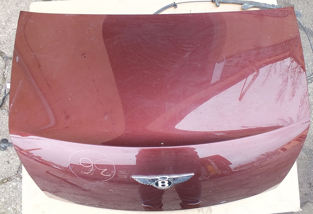 фото №4, Bentley continental flying spur крышка багажника задняя багажник