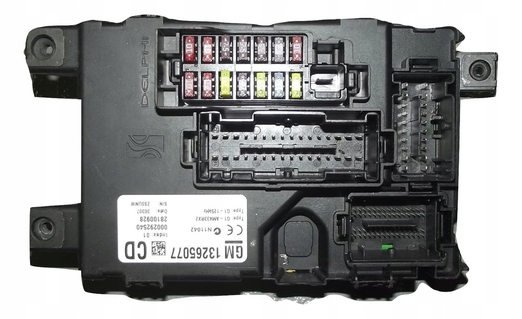 фото №1, Opel corsa d lift 1.2 b модуль bsi 13265077cd