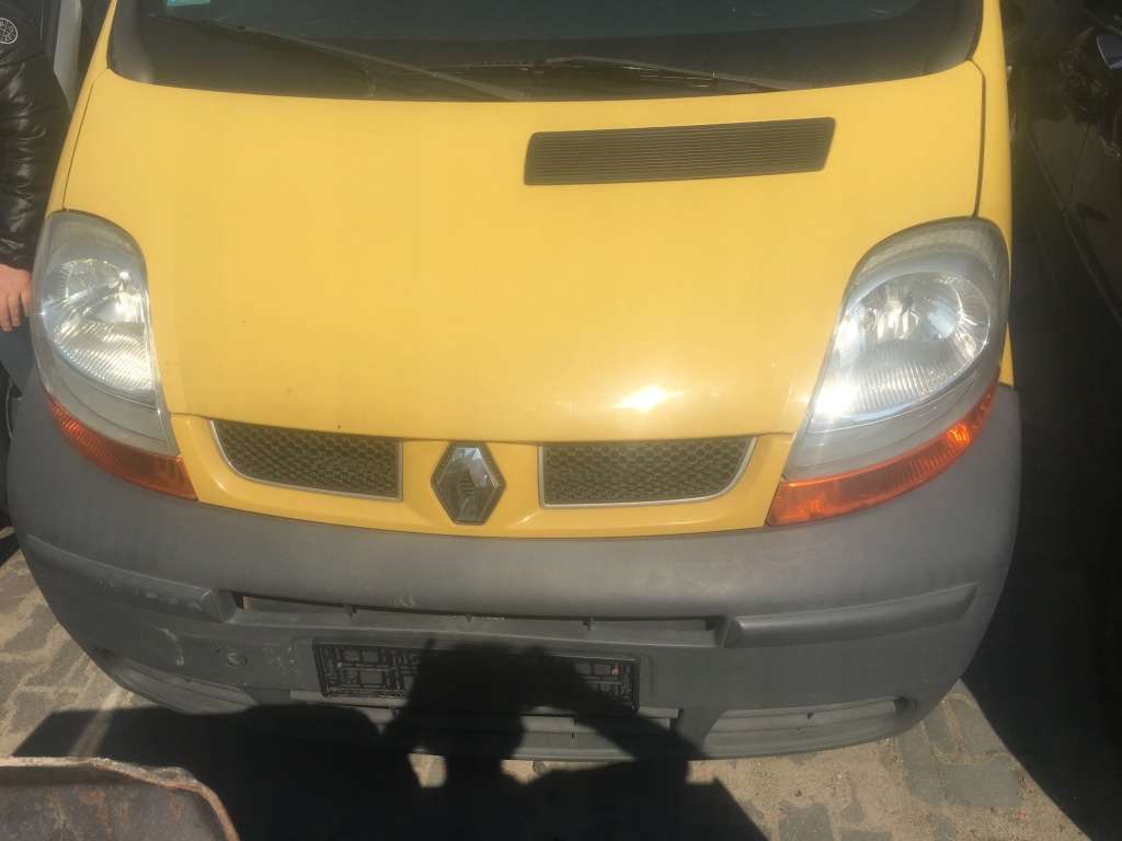 фото №1, Opel vivaro trafic 01-06r бампер передній