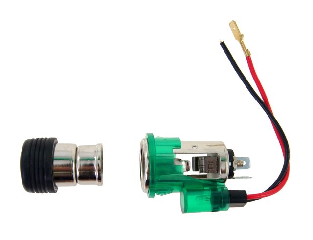 фото №12, Разъём прикуриватель автомобильная с подсветкой