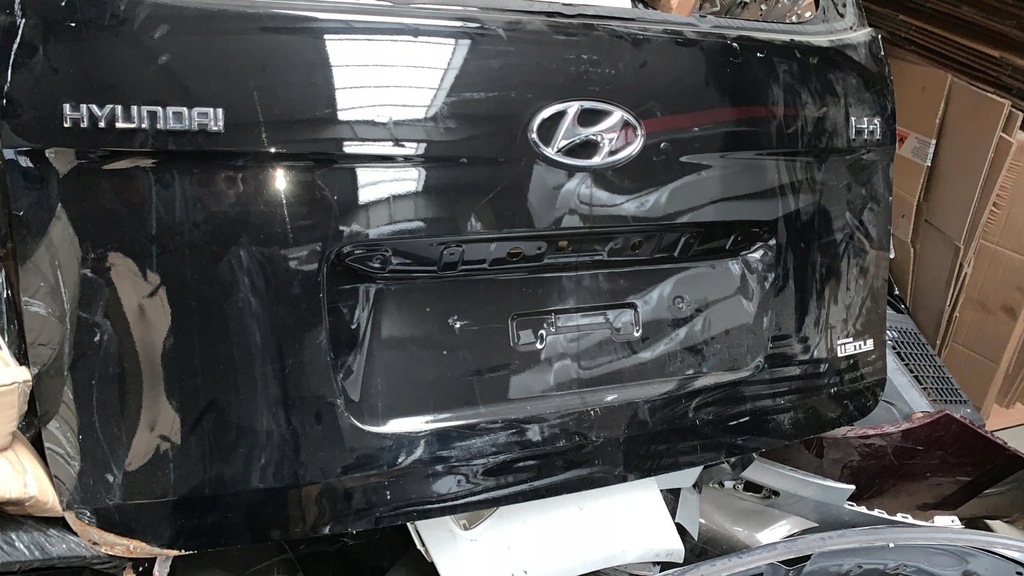 фото №3, Hyundai h1 2008- крышка багажника задняя