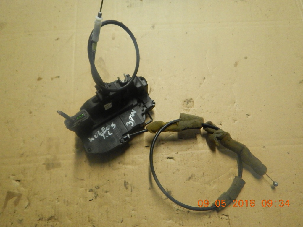 фото №1, Замок дверь задняя левый renault koleos 3 pin