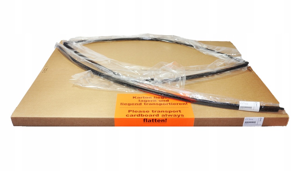 фото №12, Bmw e60 оригинальная прокладка стекло задняя верхний